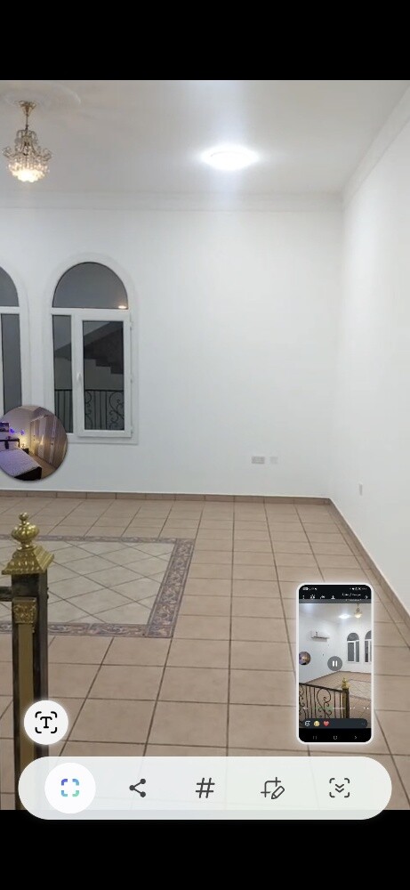 For rent in Al-Thumama: half a vill - 2