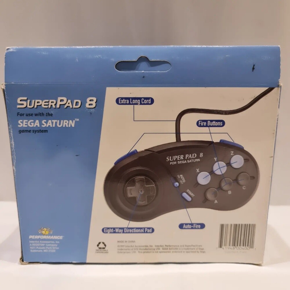 SEGA Saturn SUPER PAD 8 - 2