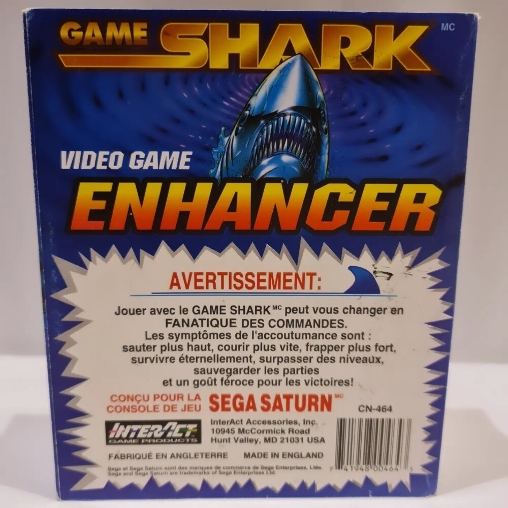 SEGA Saturn GAME SHARK - 2