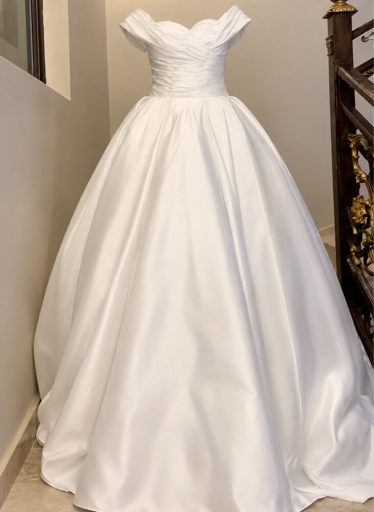 Princess Wedding Dress with heels - 1