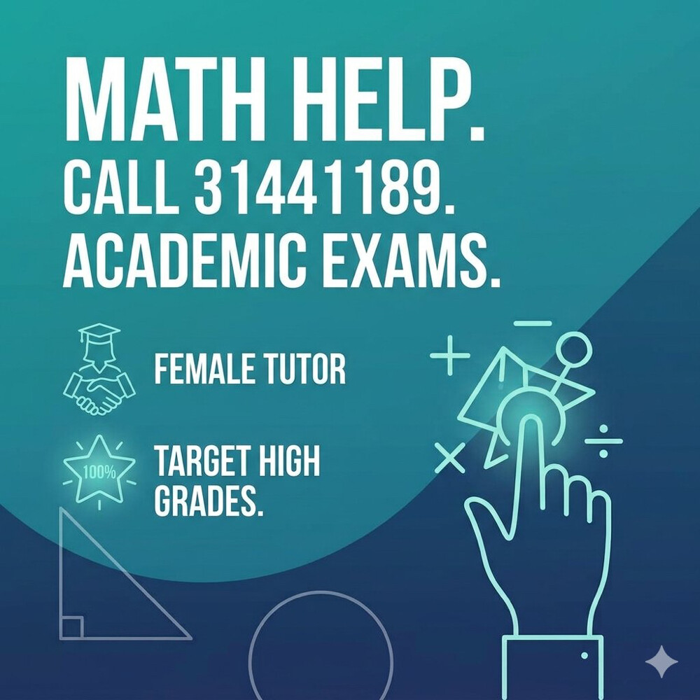 Female Maths - Exam Preparation  - 1