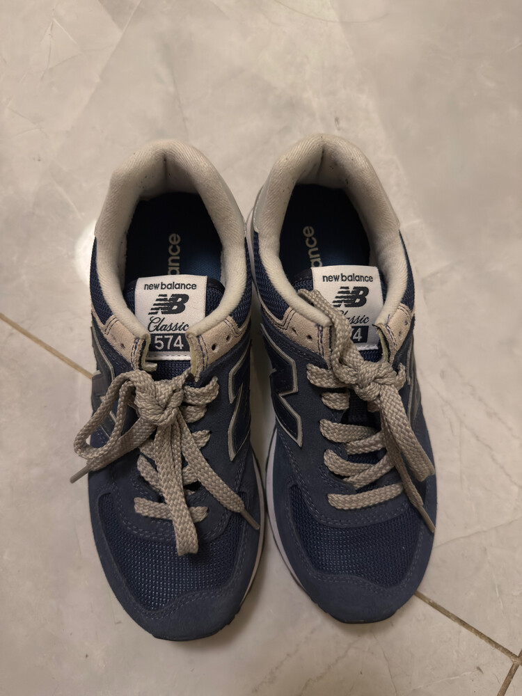 New Balance 574 Classic in Blue W6 - 3