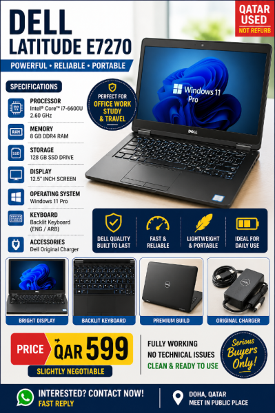 Dell Laptop i5 for sell 8th Gen. - 1