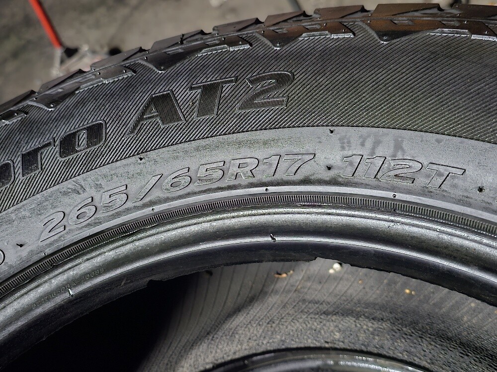 265-65-17,,,, Hankook brand - 6