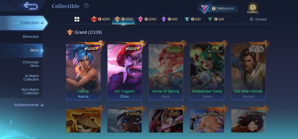 mobile legends account - 2