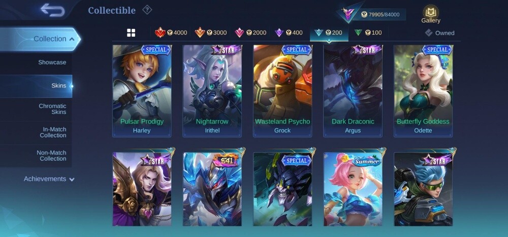 mobile legends account - 10
