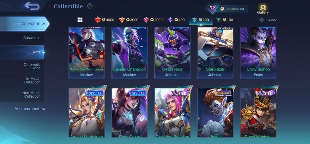 mobile legends account - 9