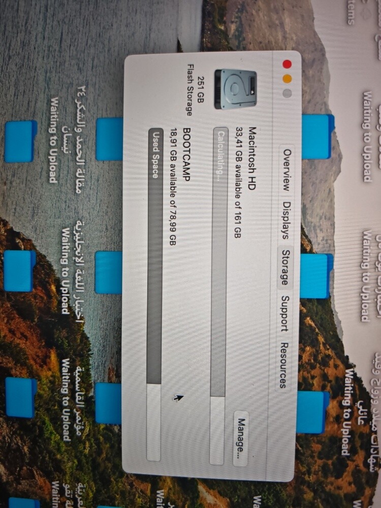 MacBook pro 15" 256, 16GB - 9