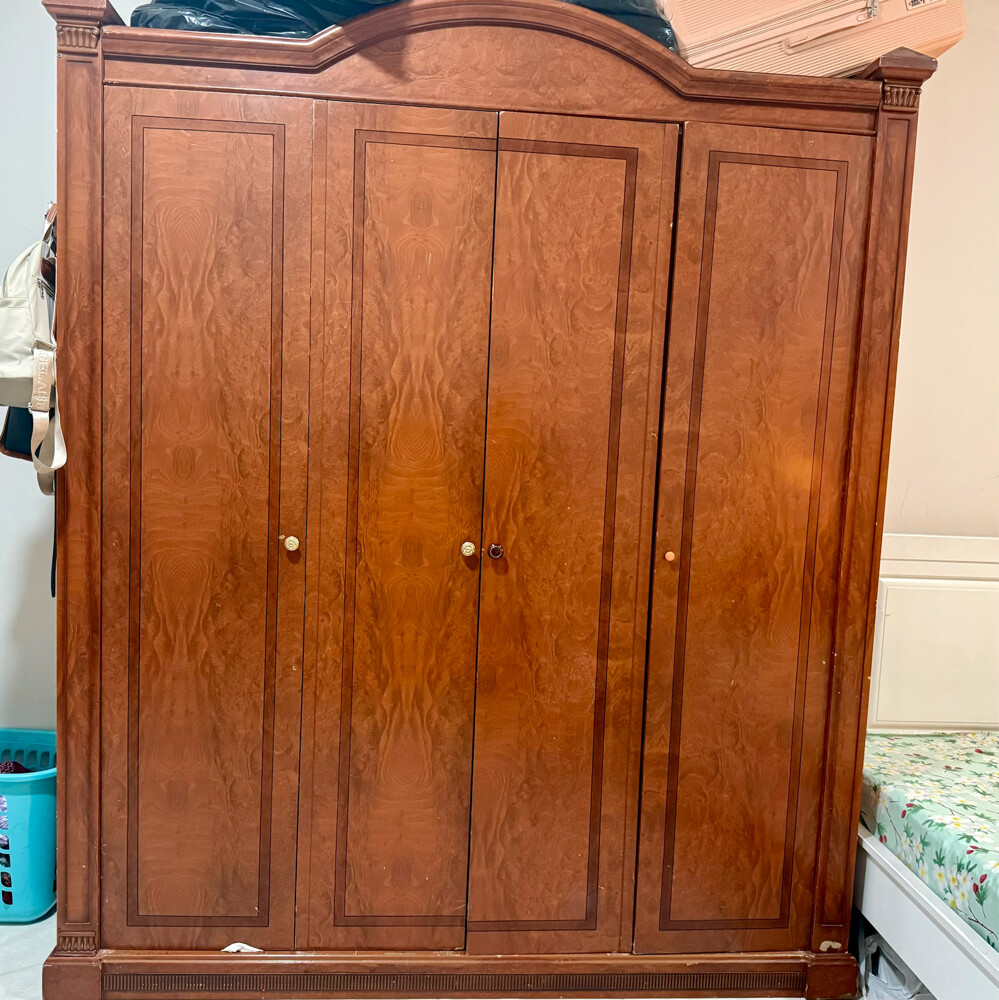 Bed& mattress+cupboard+Dressing tbl - 3