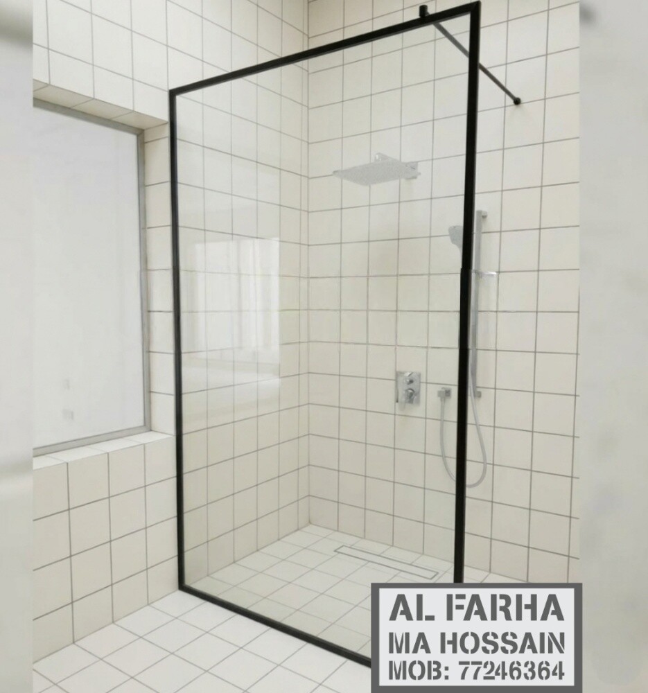 Shower Glass & Mirror Installation. - 5