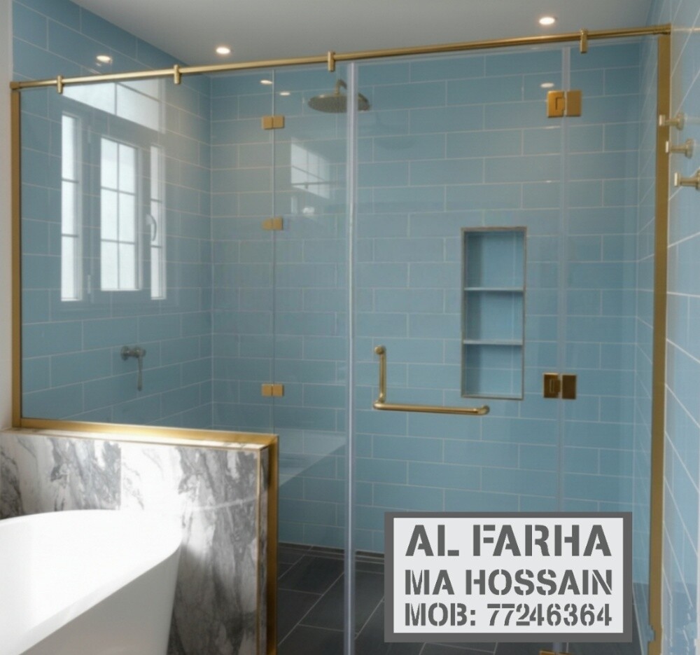 Shower Glass & Mirror Installation. - 1