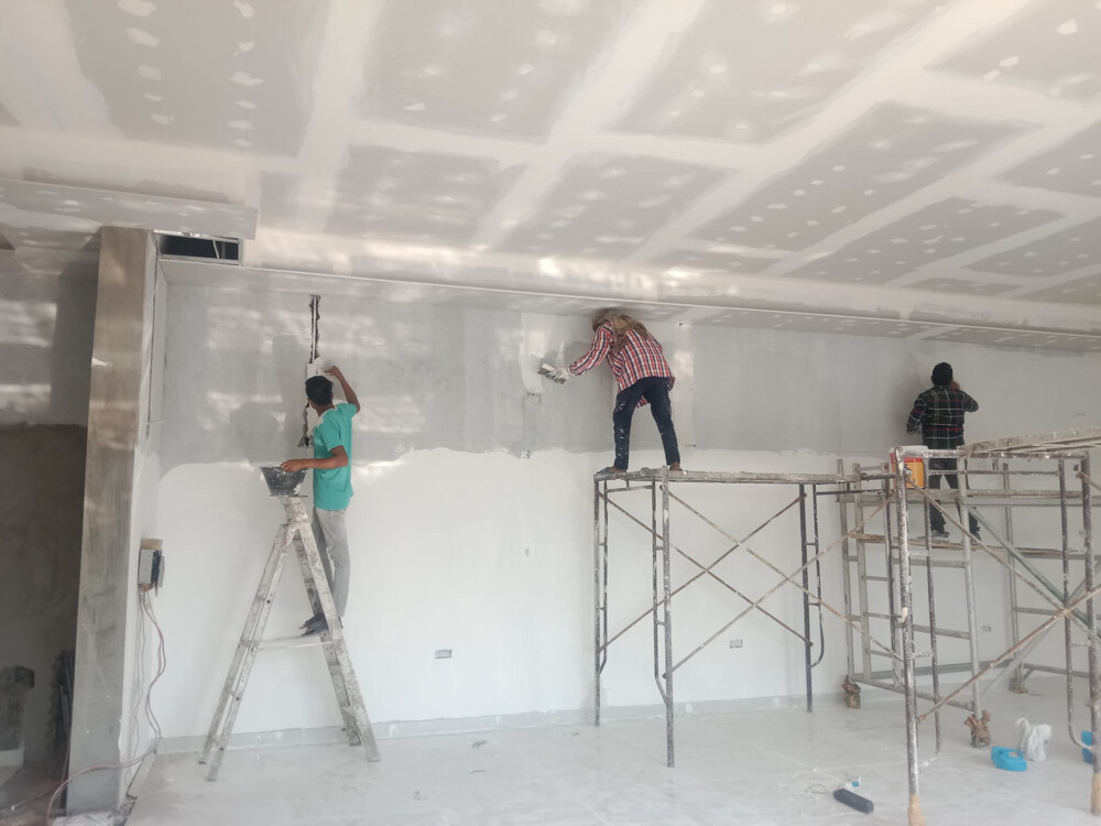 we do all gypsum and painting work - 8
