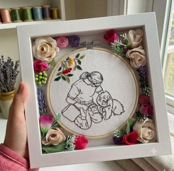Customizable Embroidery Hoop - 3