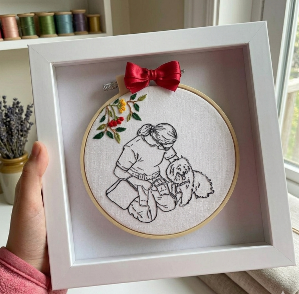 Customizable Embroidery Hoop - 2