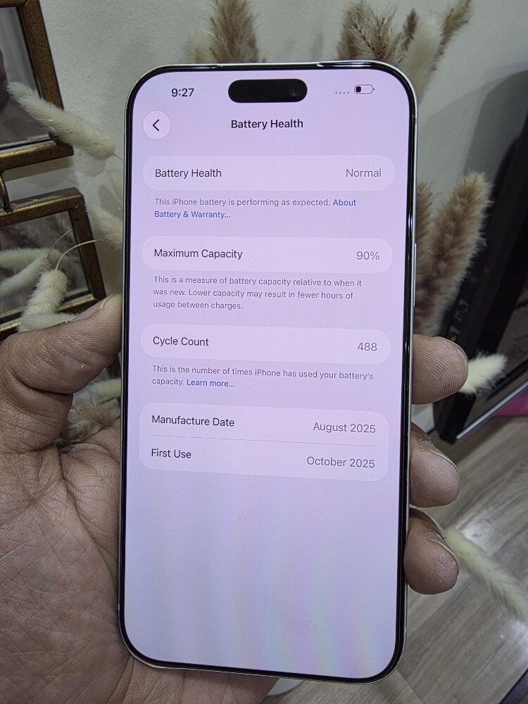 iPhone 17 Pro max 256 GB 90 Battery - 4
