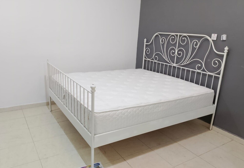 King size bed with mattress for sal - 3