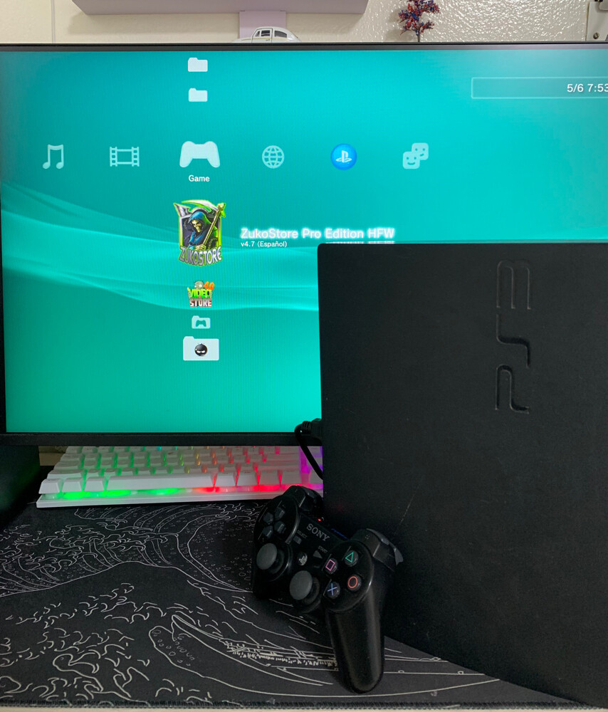 PS3 with 3 games - 2