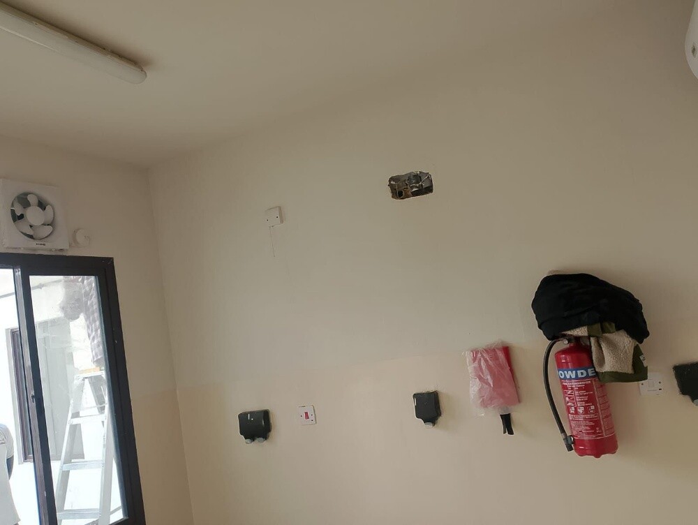 للايجار سكن عما ل صناعية شارع 27 - 5