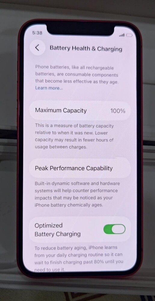 iPhone 12 mini, Red, 64 GB - 3