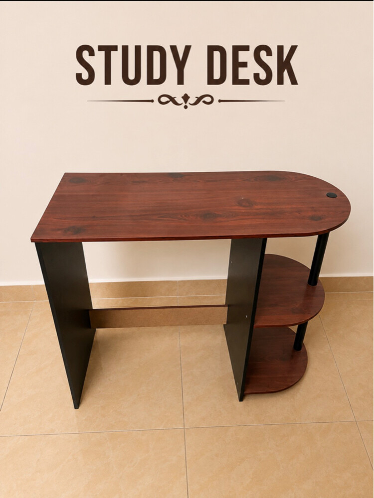 Wooden Study / Computer Desk with S - 1