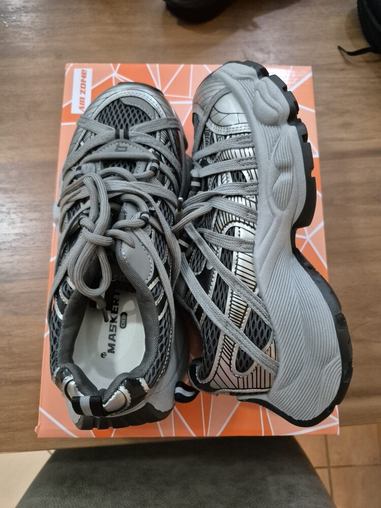 Brand New Gray Women’s Sneakers - 1