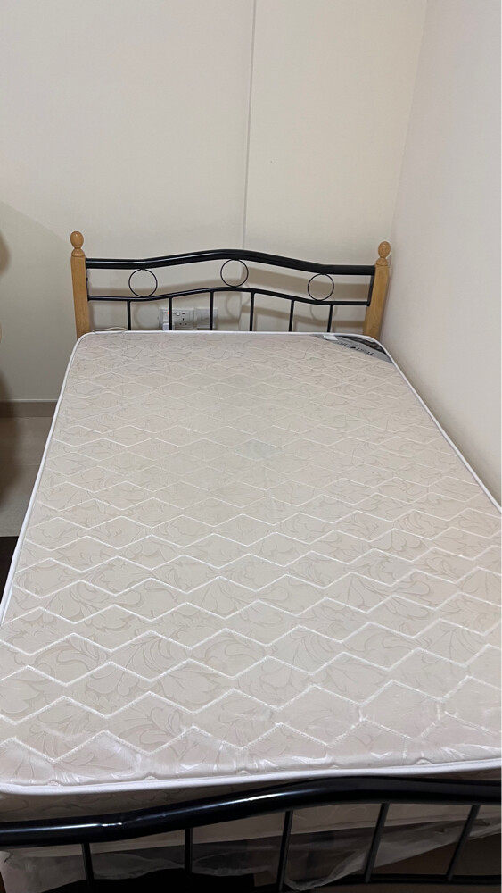 Single Bed + Brand-New Mattress - 1