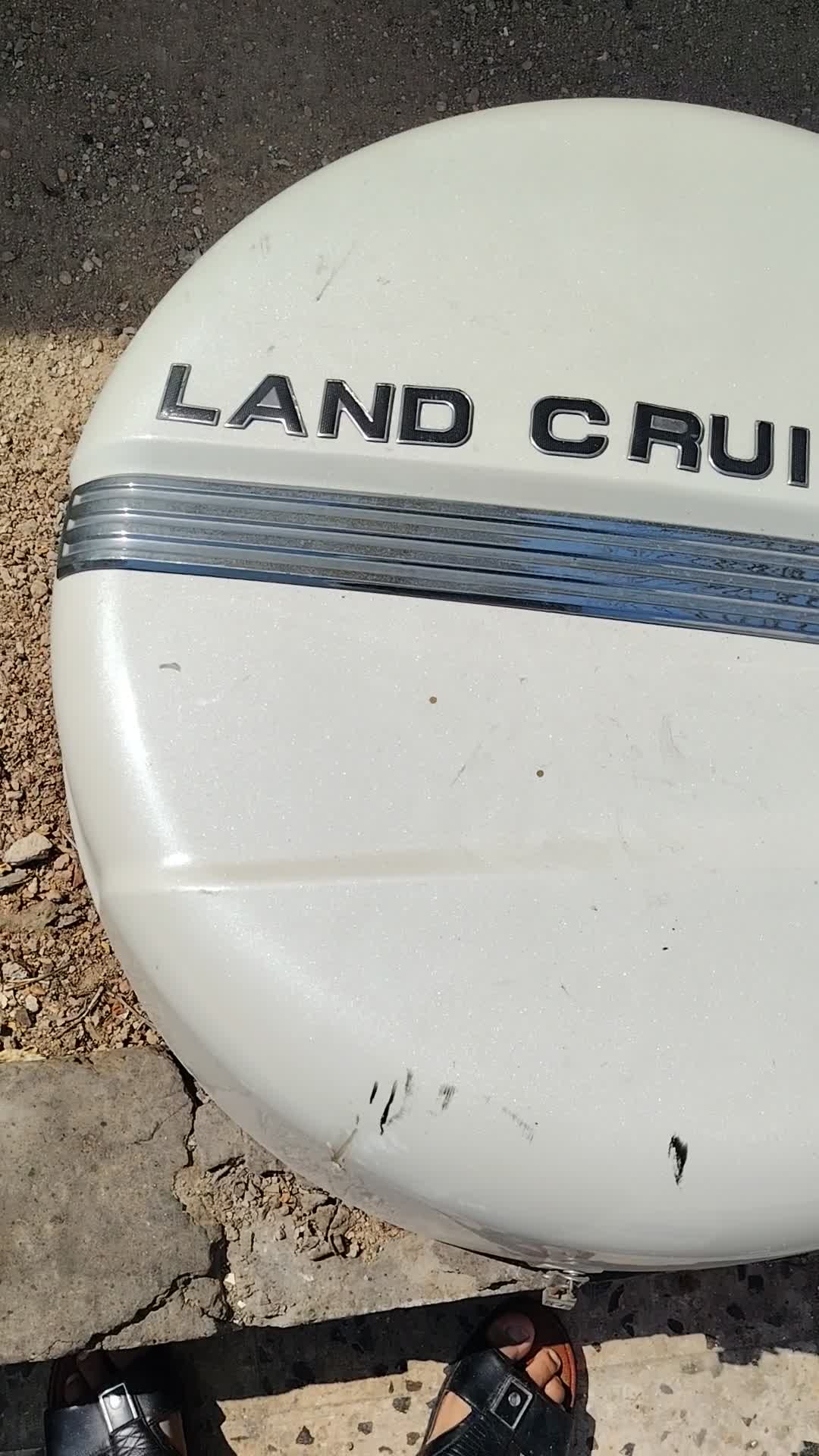 Hard Shell Spare Tire Cover - 1