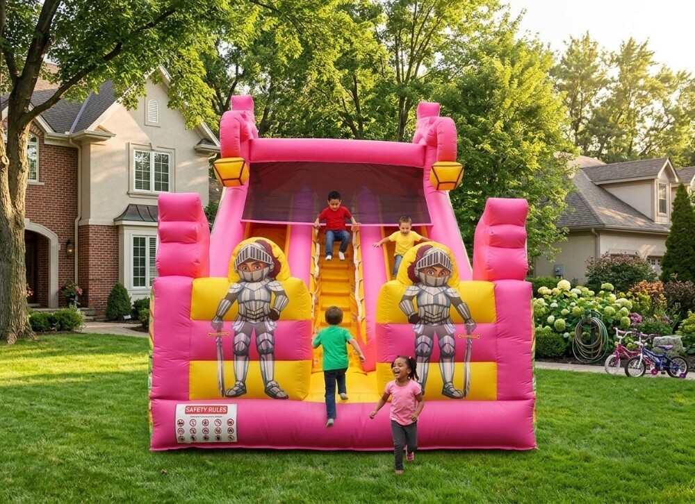 unicorn 2 slide for rent - 1