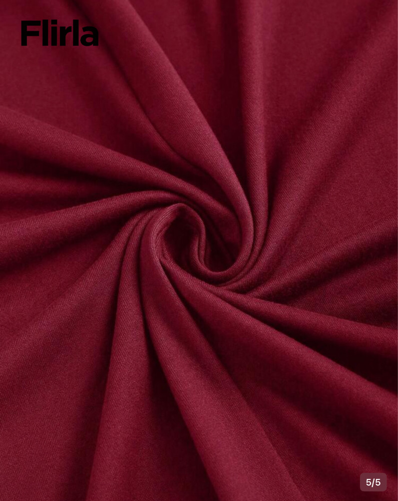 Flirla 2pcs/Set - Maroon Color - 4