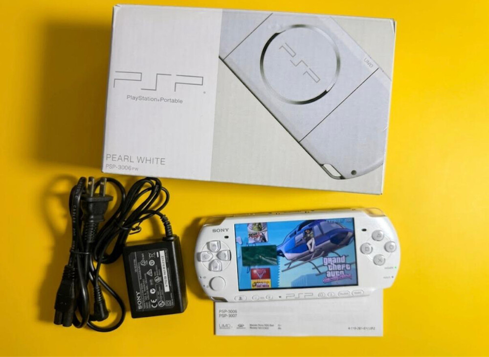psp with 35 games  - 1