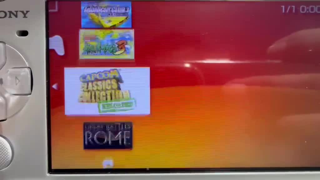 psp with 35 games  - 3