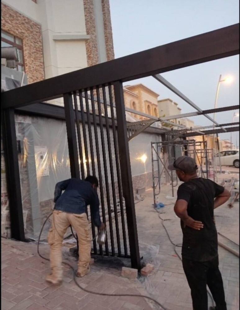نقوم بجميع اعمال الحدادةتركيب مظل - 3