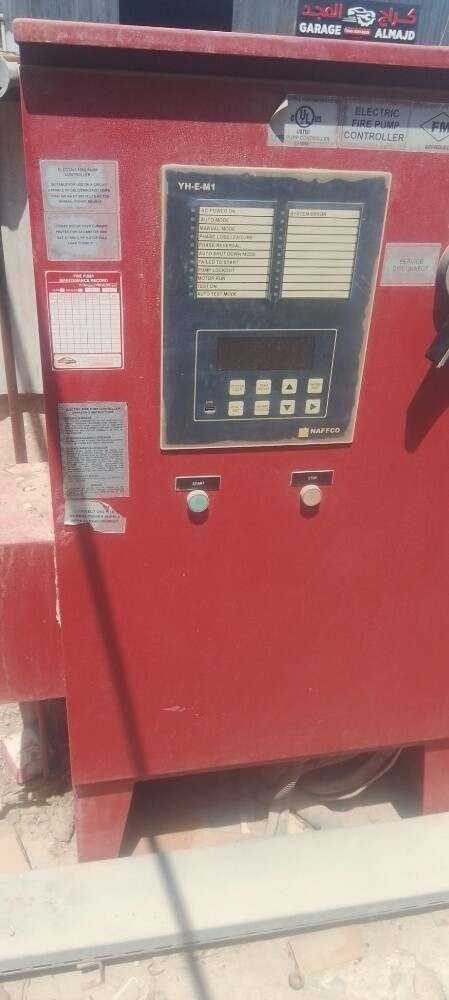 Fire Fighting Pump System). [1, 2] - 2