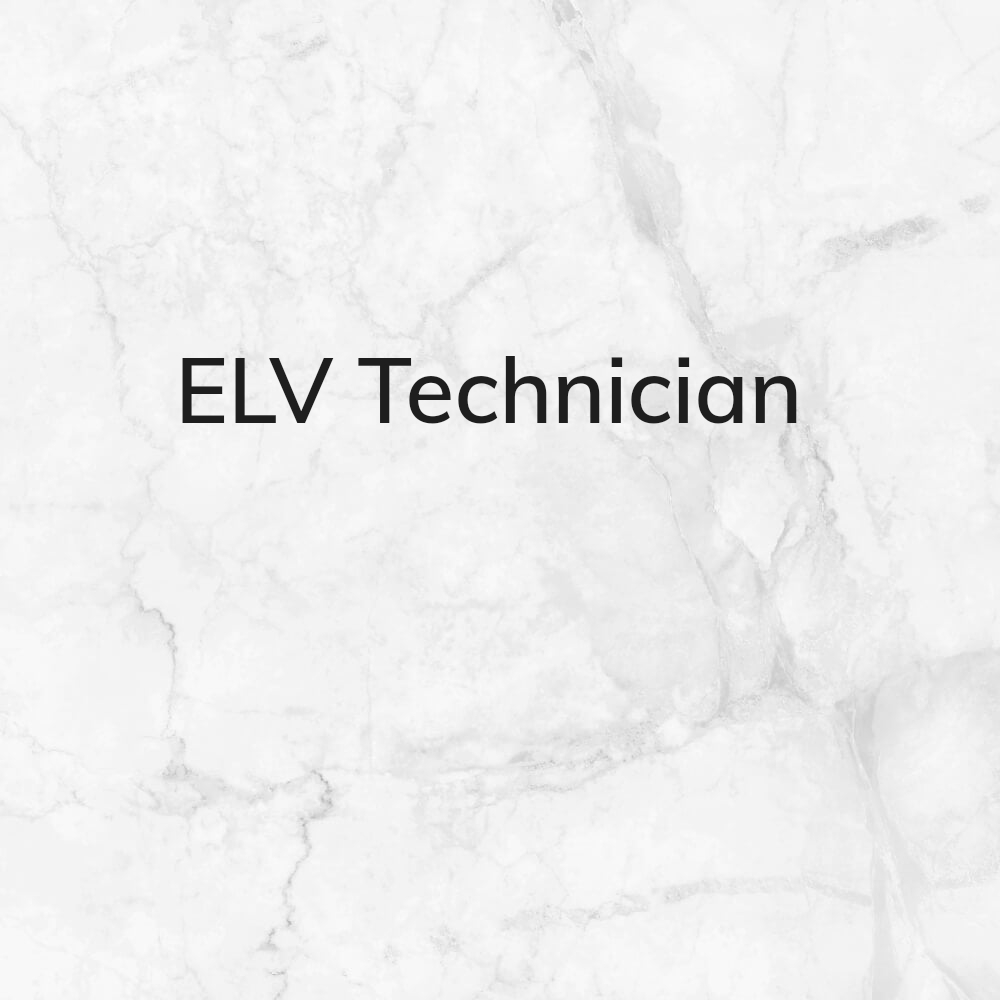 ELV Technician - 1