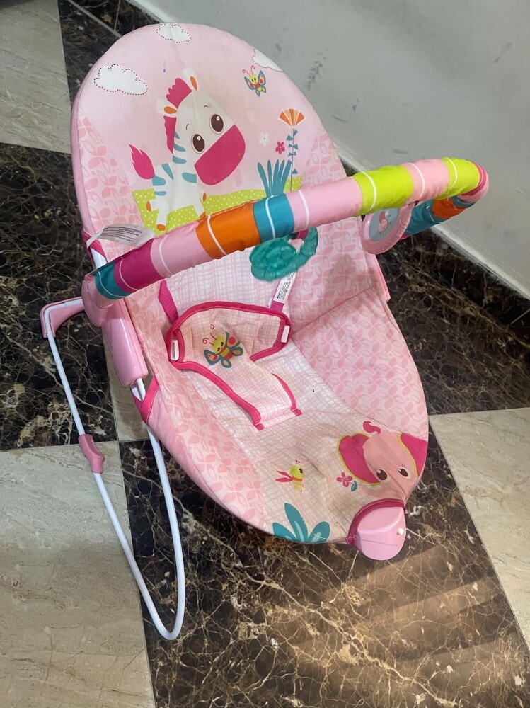 with vibration baby bouncing seat - 2