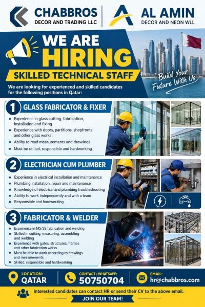 Glass Fab,Welder & Electrician - 1