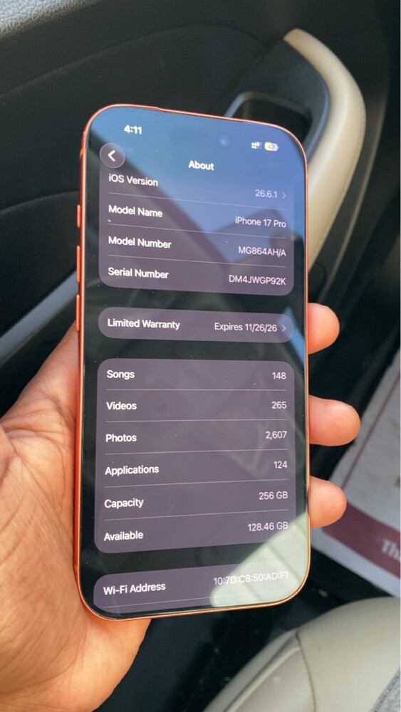 17 pro 256GB - 14