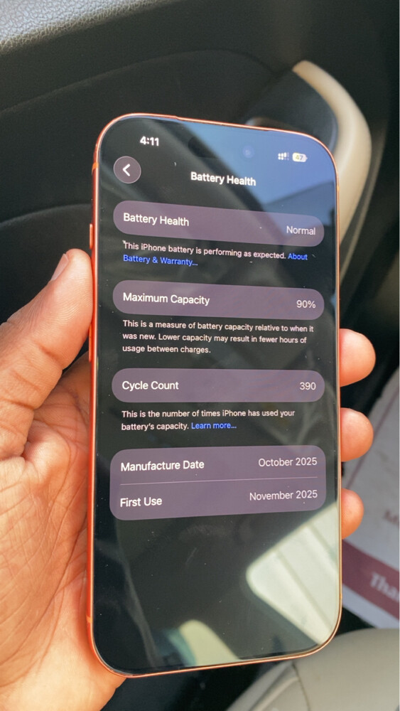 17 pro 256GB - 15