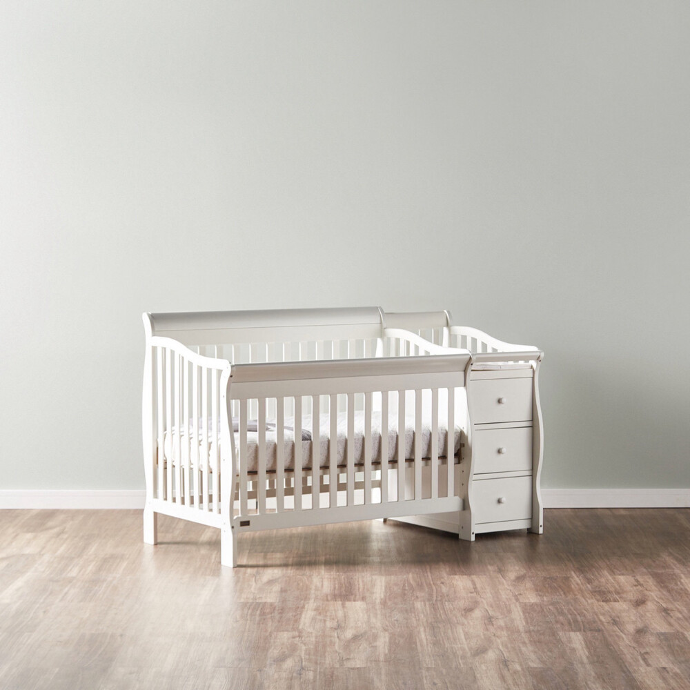 Bed with 3-Drawer Changing Table - 6
