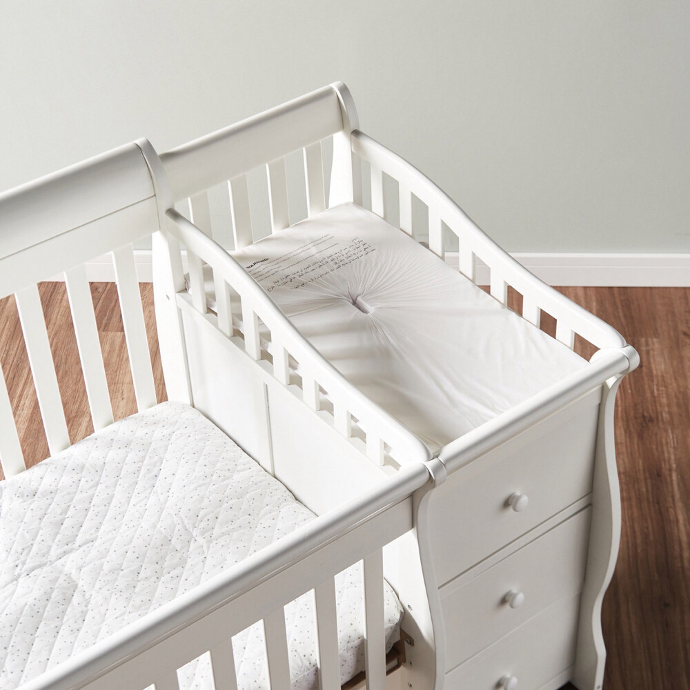 Bed with 3-Drawer Changing Table - 5