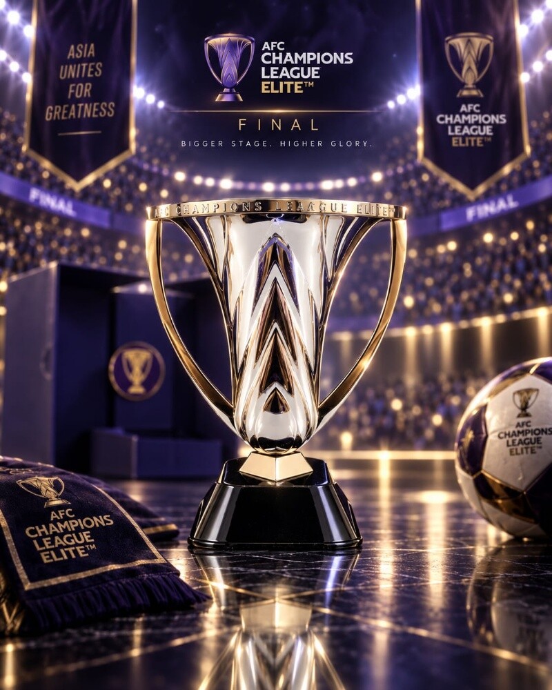 Afc champions League trophy - 4