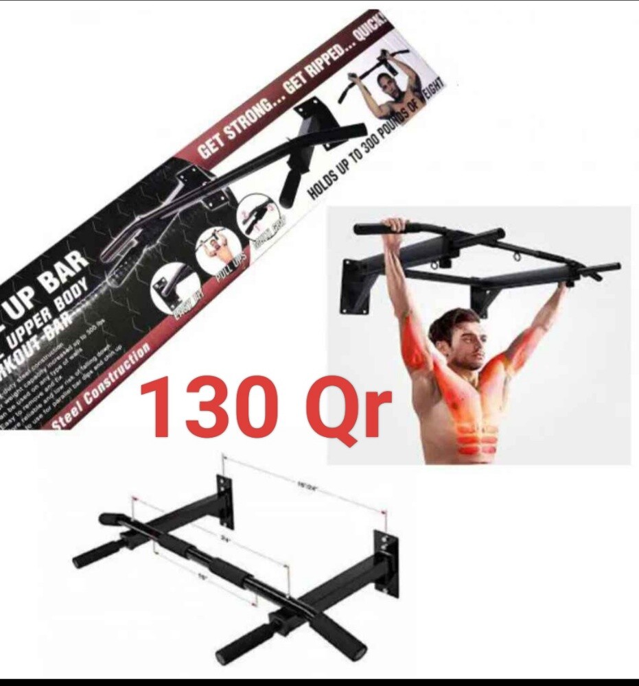 situp bench, spinning bike, weights - 7