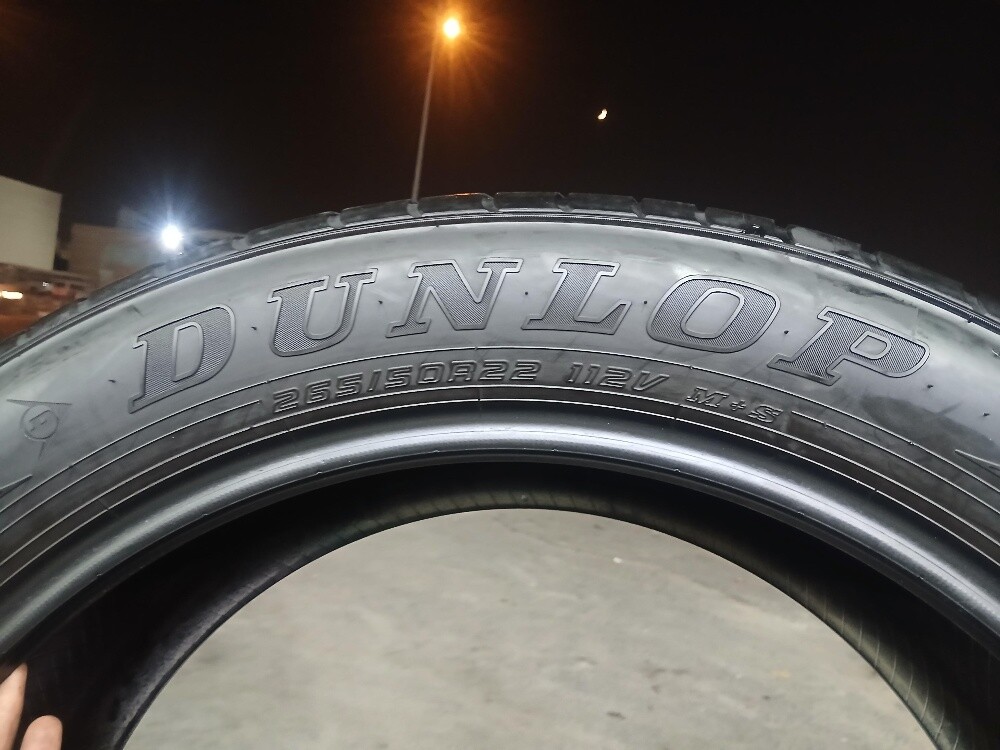265/50/R22.Dunlop Brand - 3