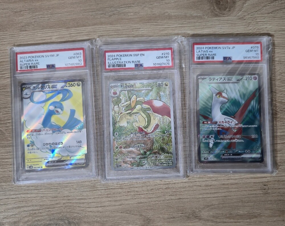 Pokemon Card Slabs (bundle) - 1