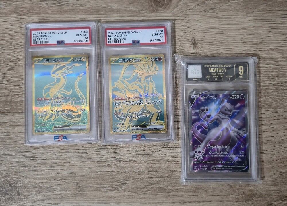 Pokemon Card Slabs (Bundle Set 2) - 1