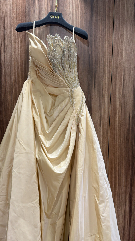 Luxury Bianca Nera Evening Dress - 2