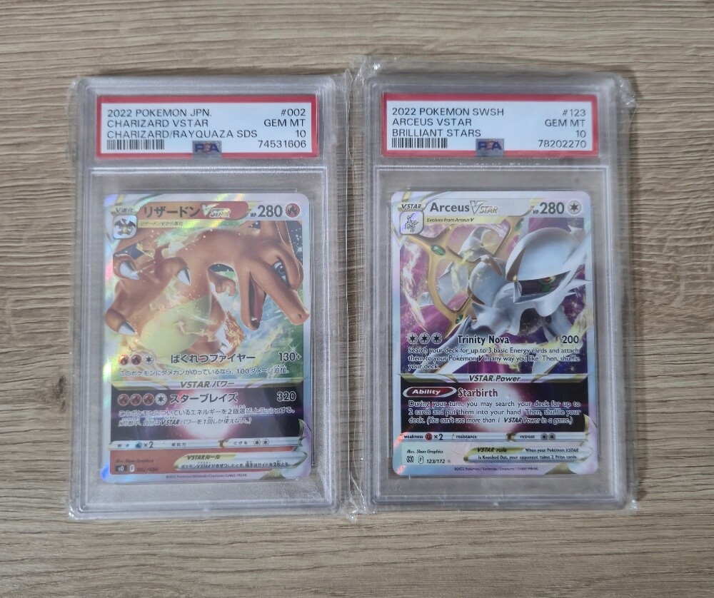 Pokemon Card Slabs (Bundle Set 3) - 1