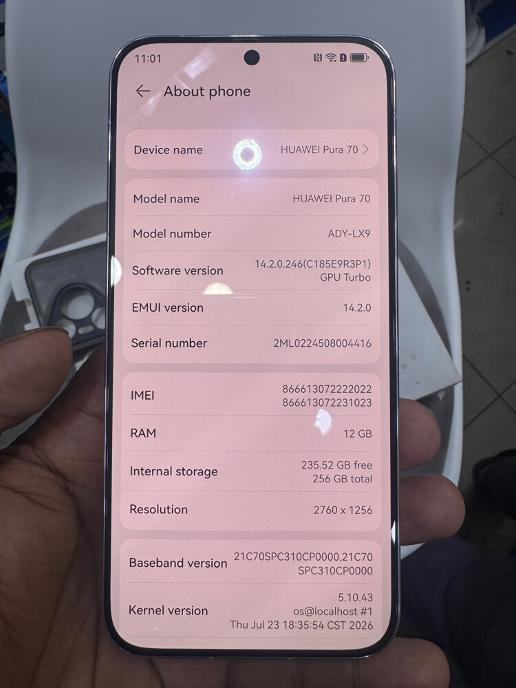 Huawei pura 70 - 5