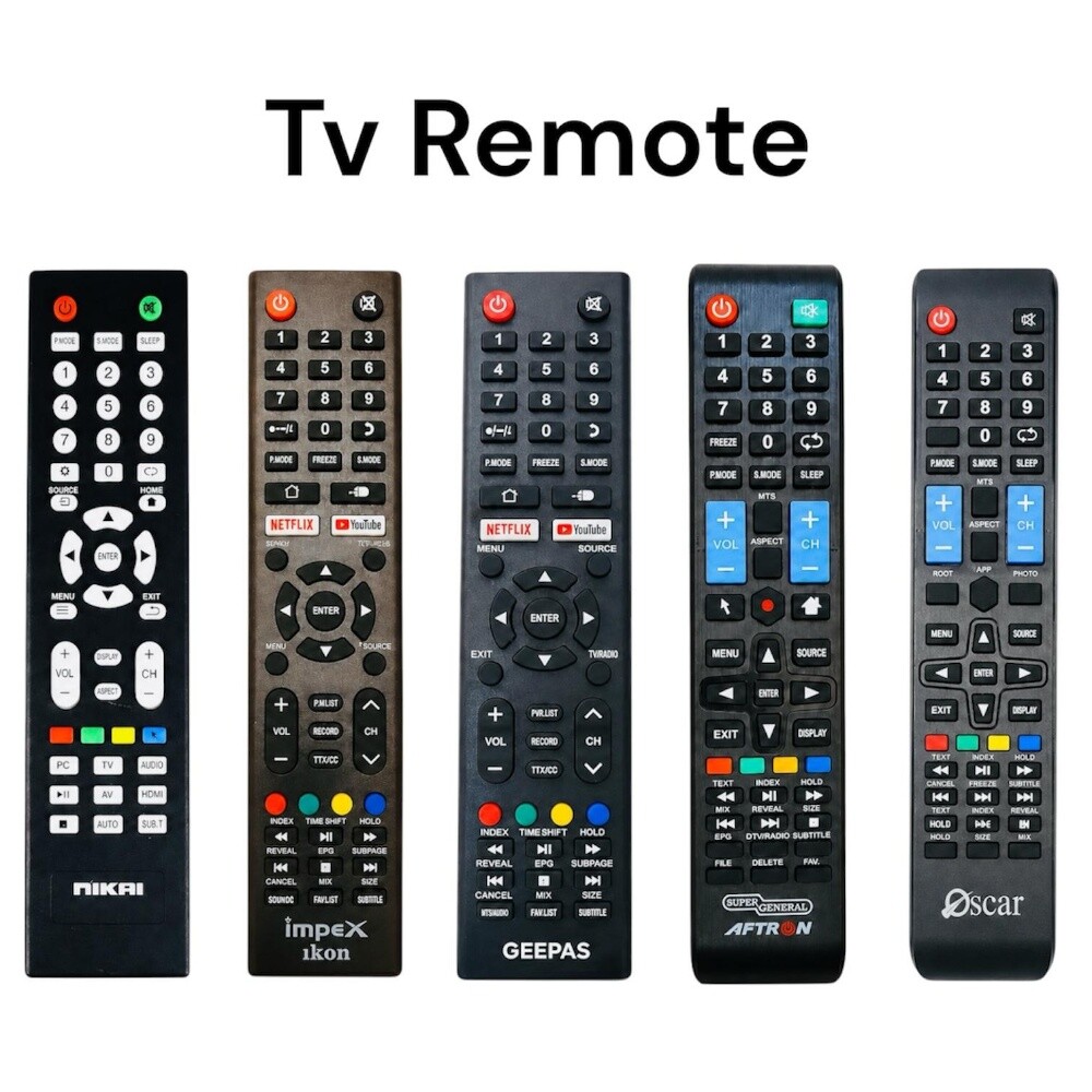 ALL KINDS OF TV REMOTE AVAILABLE - 1