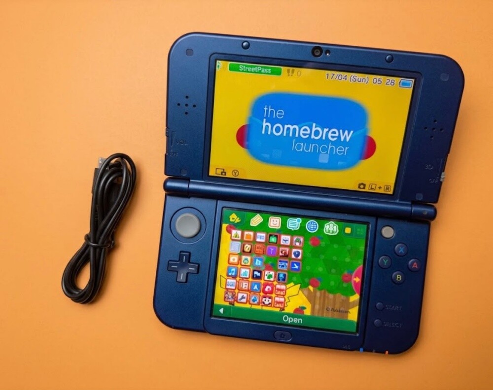 Nintendo new 3ds xl modded - 2